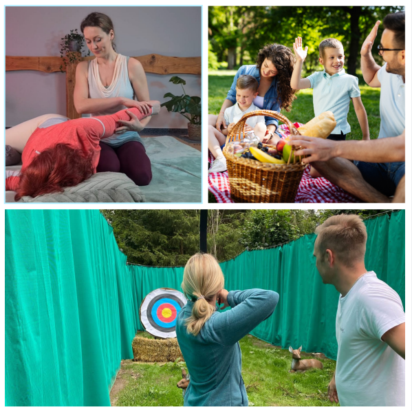 Bogenschiessen, Thai Yoga Massage